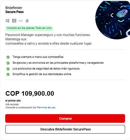 Bitdefender SecurePass