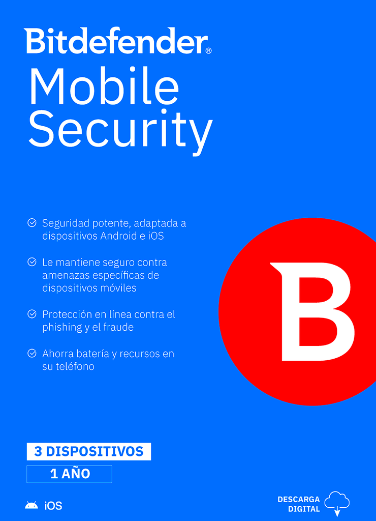 Antivirus Bitdefender Mobile Security for Android & iPhone.
